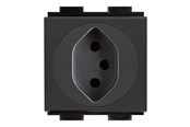 Diverse kabel - Crestron Electronics Crestron FT2A-PWR-SW series FT2A-PWR-SW-1-BASIC - power socket-outlet - power outlet module single Switzerland - 1 gang - 1 power socket - black - FT2A-PWR-SW-1-BASIC