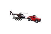 Leketøysbil - Kids Globe Off-Road Vehicle with Helicopter Traile - 520249