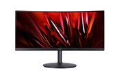 Skjerm - 34" Acer Nitro XZ2 XZ342CU S3 | WQHD | 180Hz | VA | DisplayHDR 400 | Curved | 2W Speakers - UM.CX2EE.301