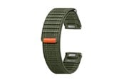 Smartklokke - Tilbehør - Samsung Galaxy Watch7 Fabric Band (M/L) - Green - ET-SVL31LKEGEU