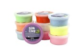 Kreative leker - Creative Company Silk Clay - Basic Colours (10 x 40 g) - 79146