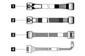 Diverse kabel - Lenovo storage cable kit - 4X97A82937