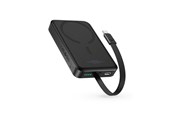 Nødlader - Baseus Powerbank Magnetic Mini 10000mAh USB-C 30W MagSafe (black) Nødlader - Svart - 10000 mAh - P1002210B113-00