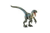 Figurer - Jurassic World Hammond Collection Velociraptor Blue Dinosaur Figure 21cm - HTV62