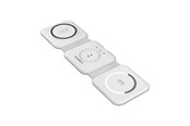 Mobil - Adaptere og ladere - Choetech T588-F 3in1 Magnetic Wireless Charger 15W - T588-F White