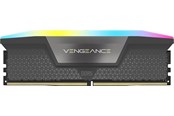 RAM - Corsair Vengeance RGB DDR5-5200 - 16GB - CL40 - Single Channel (1 pc) - Intel XMP - Black with RGB - CMH16GX5M1B5200C40