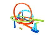 Leketøysbil - Hot Wheels Action Loop Cyclone Challenge Track Set - HXM94