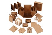 Arts & Crafts - Tilbehør - Creativ Company Explosion box - Brown (25380) - 25380