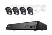 Videovervåkningssystem - REOLINK NVS8-12MB4 - NVR + camera(s) - wired (Ethernet 10Base-T/100Base-T) - AC powered PoE - NVS8-12MB4