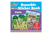 Kreative leker - Galt Reusable Sticker Book - Farm - 55-1005104