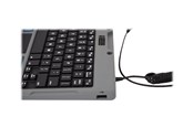 Tastatur - Gamber-Johnson LLC Gamber Johnson Rugged Lite - keyboard - with touchpad - QWERTY - US - Tastatur - Amerikansk Engelsk - Grå - 7160-1449-00