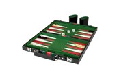 Brettspill & Puslespill - Vennerød Backgammon in leather case - 10416