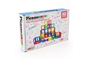 Byggesett - PicassoTiles Artistry Magnetic Tiles set 42pcs - PT42