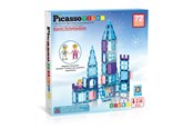 Byggesett - PicassoTiles 72 pc Ice Winter Theme Magnetic Tiles set - PT72