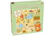 Puslespill - Tactic My First Puzzle & Play Cat on the Farm - 59353