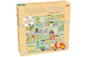 Puslespill - Tactic My First Puzzle & Play Driving in the City - 59354