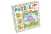 Puslespill - Tactic My First Puzzle 4x6 pcs Safari - 56665