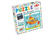 Puslespill - Tactic My First Puzzle 4x6 pcs All Aboard! - 56667