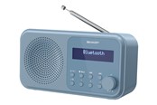 DAB, nettverks- og klokkeradio - Sharp Tokyo DR-P420 - DAB portable radio - Bluetooth - DAB/DAB+/FM - Mono - DR-P420(BL)