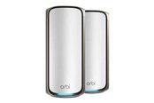 Ruter - Netgear Orbi 970 Series RBE972S - Wi-Fi system - Wi-Fi 7 - desktop - Mesh router 802.11a/b/g/n/ac/ax/be (Wi-Fi 7) - RBE972S-100EUS