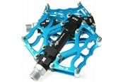 Sykkelutstyr - Rockbros Bicycle Pedal  JT201012LBL (blue) - JT201012LBL