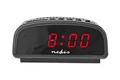 Dekorasjon - Nedis - alarm clock - electronic - desktop - black - CLDK008BK