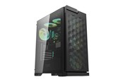 Kabinett - Darkflash DK361 computer case + 4 fans (black) - Kabinett - Desktop - Svart - DK361 black + 4 fans