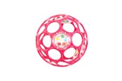 Babyleker - Rhino Toys Oball - Rattle 10 cm - Pink (12030) - 12030