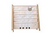 Barnerom - 3 Sprouts - Book Rack - White Llama - IRKLLM