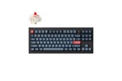 Tastatur - Keychron V3 MAX QMK/VIA Wireless RGB Hot Swap Jupiter Red - Carbon Black - Tastatur - Uten talltastatur - Nordisk - Svart - V3M-D1