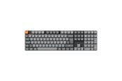 Tastatur - Keychron K5 MAX QMK/VIA Wireless RGB Hot Swap Low Profile Red - Gray - Gamingtastatur - Nordisk - Grå - K5M-H1-BO