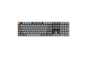 Tastatur - Keychron K5 MAX QMK/VIA Wireless RGB Hot Swap Low Profile Brown - Gray - Gamingtastatur - Nordisk - Grå - K5M-H3-BO