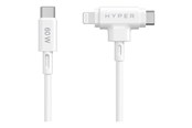 USB - Hyper Juice Lightning cable - Lightning / USB - 1.5 m - HJ4010WHGL