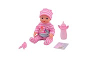 Dukker, Bamser & Utstyr - Baby Rose Drinking and Peeing Baby Doll 17cm - 27709