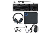 Tastatur - Nedis Gaming Combo Kit keyboard - GCK51110BKND