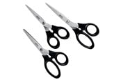 Skrivebordstilbehør - Leitz Stainless Steel Scissors Set 165/185/200 mm - 54260095