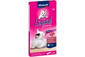 Katt - Vitakraft - Liquid Snack with Liver Sausage + Biotin 6x15g - 58066