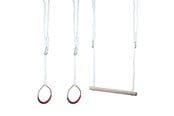 Utendørsleker - Spring Summer Gymnastic Swing Set with Rings and Trapeze - 302125