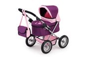 Dukker, Bamser & Utstyr - Bayer Design Doll's Pram Trendy - Plum (13057AA) - 13057AA