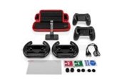 Spill - Tilbehør - Nedis Gaming Starter Kit | Compatible with: Nintendo Switch (OLED) | 13-in-1 - Accessories for game console - Nintendo Switch OLED - GNSWKIT110BK