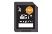 Minnekort - Nedis MSDC32100BK - flash memory card - 32 GB - SDHC UHS-I - MSDC32100BK