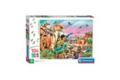 Puslespill - Clementoni Jigsaw Puzzle Super Color Trolls 3 104pcs. Gulv - 25768