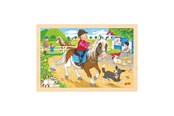 Puslespill - Goki Pony Farm 24 pcs Tre - 57412