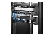 Rackskap - StarTech.com 2-Pack 1U Server Rack Shelf Vented 44lb Capacity 16" Deep (CABSHELF116V2PK) - rack shelf - 1U - CABSHELF116V2PK