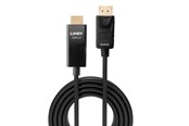 Skjermkabel - Lindy DisplayPort to HDMI Cable - 2m - 40926