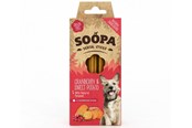 Hund - Soopa - Dental Sticks Cranberry & Sweet Potato 100g - SO920050