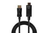 Skjermkabel - Lindy DisplayPort to HDMI Cable - 1m - 36921