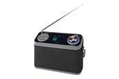 DAB, nettverks- og klokkeradio - Nedis RDDB5200BK - DAB portable radio - USB-host Bluetooth - DAB/DAB+/FM - RDDB5200BK