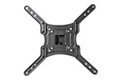 Veggmontering, AV-braketter & AV-møbler - Nedis TVWM1330BK bracket - full-motion - for TV - black 30 kg 55" 100 x 100 mm - TVWM1330BK