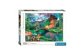 Puslespill - Clementoni Jigsaw Puzzle The Old Shoe House 500pcs Gulv - 35522